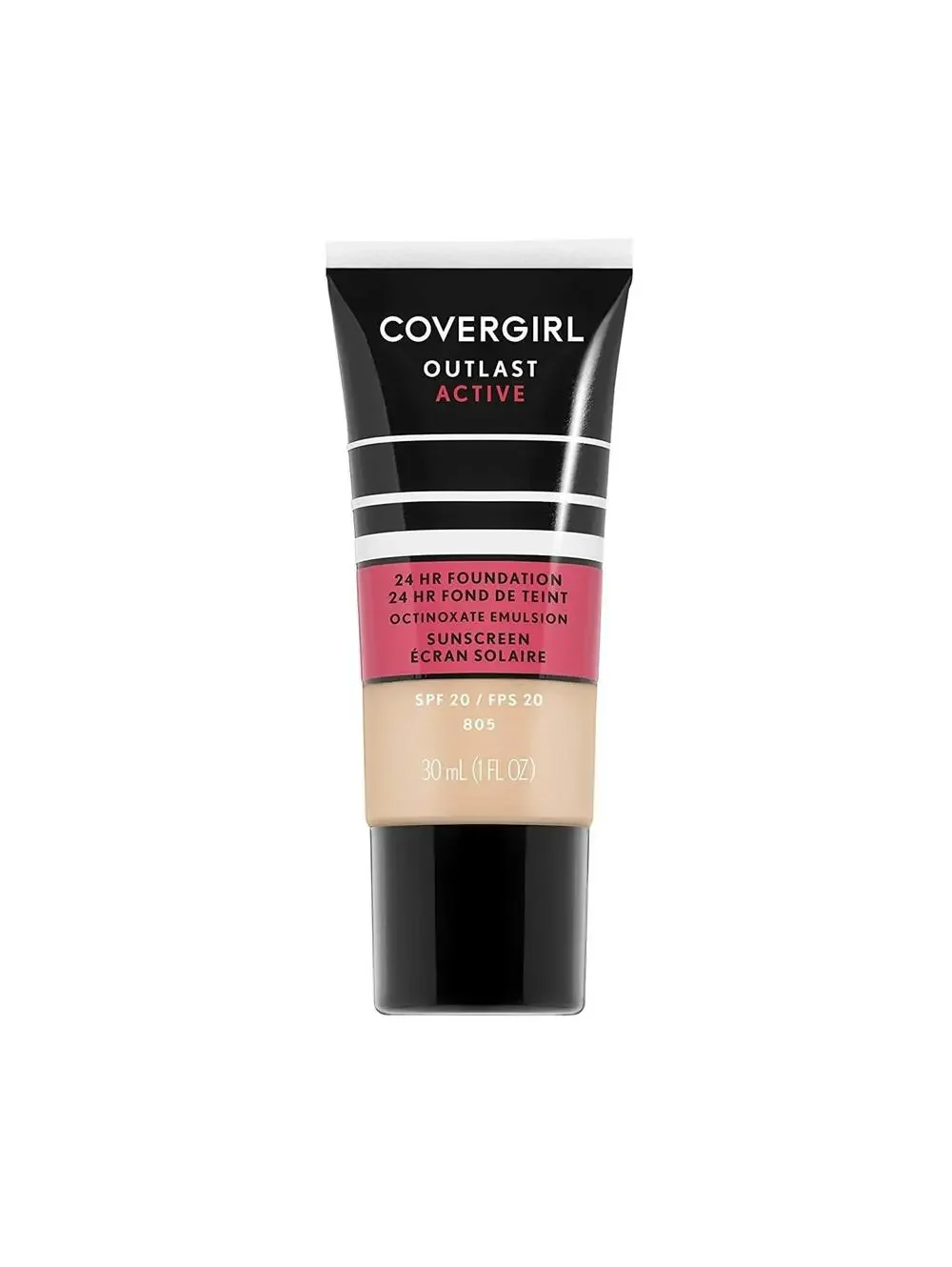 NEW COVERGIRL Outlast Active Foundation in 805 Ivory (Sealed)